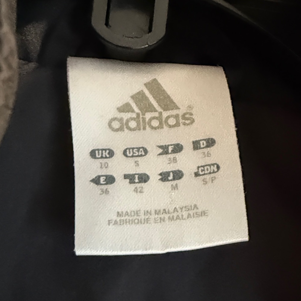 Adidas ESSENTIALS 3-STRIPES LIFESTYLE TRACK JACKET LINED WINDBREAKER SIZE S - Picture 4 of 11